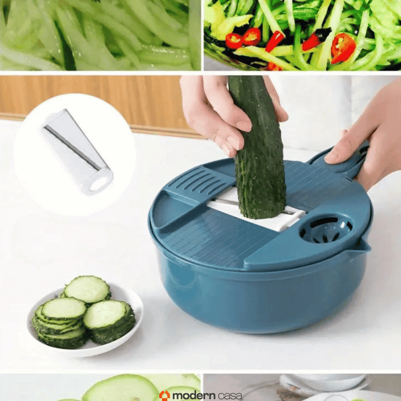 Cortador de Legumes e Vegetais Profissional 12 em 1